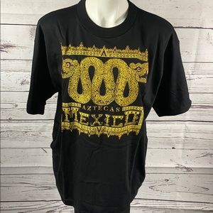 Aztecas Mexico Unisex Dragon Embellished Tee